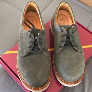 Samuel Hubbard Charcoal Nubuck oxfords